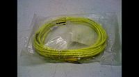 "TURCK PKG 4M-5 Cordset, M8 Pico, Female Straight, 4 Wire, Single End, 5 Meters, PVC, Yellow"
