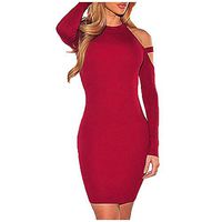 Jocund Women Sexy Dress Perspective Mesh Chiffon Hollow Out O-Neck Double Plus Size Skirt