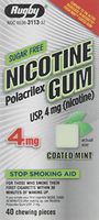 Nicotine Gum 4 MG Mint ***Rug Size: 40