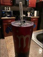 0.59 Inches Glass straw cap fit the tumblers with lids and straws, Straw Cover Clear, Keeps all the dust out, Healthy, Reusable,Eco Friendly