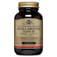 Solgar Oceanic Beta Carotene 25,000 IU Softgels, 90 Count