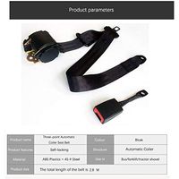 XDFS Can be Adjusted 3-Point Universal Car Forklift Truck Safety Belt with Buckle