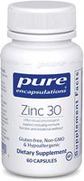 Pure Encapsulations - Zinc 30 - Zinc Picolinate (30 mg.) Highly Absorbable Hypoallergenic Supplement for Immune Support - 60 Capsules