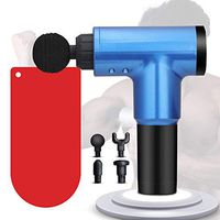 Blue Electric Adjustable Massage Gun for Neck Back Roller Muscle Massager Body Massager