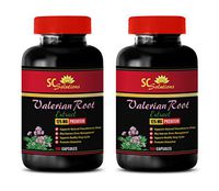 Lower Blood Pressure Naturally - Valerian Root - Premium Extract 125MG - Valerian Now - 2 Bottles (200 Capsules)