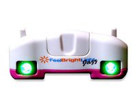 Feel Bright Light Jazz Portable Light Therapy Device with Replaceable Batteries (Pink)