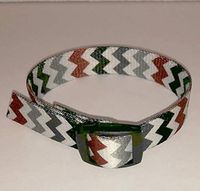 Epilepsy Life VNS (Vagus Nerve Stimulator) Wrist Watch Band Plaid and Paisley Prints (Chevron, 11)