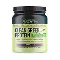 Clean Green Protein with Lentein - Whole Food Vegan Plant Based Protein Powder - Only Plant Sourced B12 Protein Powder - Vanilla Chai - 1.75lbs - Gluten Free