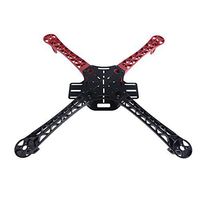 Goolsky 4Pcs Qudcopter Multicopter F450 F550 Frame Arm Red+Black For DJI F450 F550 Frame Arm flamewheel Part