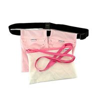 Yesito Mastectomy drainage pouch and Shower pouch for Post Mastectomy Support (Pale pink)