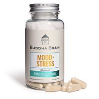 Buddha Brain - Mood & Stress is a Carefully Selected Mix of Beneficial Ingredients That Work Together to Help You Relax While maintaining a Balanced Mood.