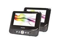 Sylvania SDVD8737 7in Dual Screen Portable DVD Player (Renewed)