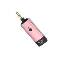 Airfrex Bluetooth Receiver and Car Kit with Microphone and Headphone Amplifier, Bluetooth Adapter with AUX 3.5mm Jack, Wireless Audio Converter Connector for Headsets/Speaker/Home Stereo/Car Audio