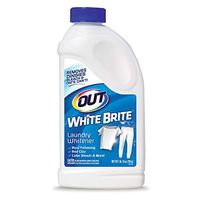 OUT White Brite Laundry Whitener, Removes Red Clay, Perfect for Cleaning White Baseball Pants, Sheets, Towels, Safer than Bleach, Cleaner, Brighter, Fresher Laundry, 1 Pound 12 Ounce