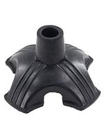fineshelf Cane Tip Non-Slip Foot Pad Cane Rubber Foot Pad Old Man Walking Stick Bracket Four Feet Stable 19MM