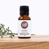 Real Oil - Vetiver Essential Oil, 15ml - Great for Stress Relief, Sleep Aid and Natural Anxiety Relief, Promotes Better Relaxation, for Diffusion and Topical Use - 100% Pure