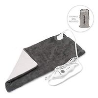 Heating Pad XL King Size by Paramed - Extra Large 12” x 24” - Dry Heat Therapy Functions & Auto Shut-Off - for Neck, Back, Shoulder, Menstrual Pain & Sore Muscle Relief - Washable