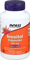 Now Foods, Inositol 500mg, 100 Capsules