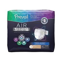 Prevail Air Overnight Adult Brief Tab Closure Size 3 Disposable Heavy Absorbency, NGX-014 - CASE of 60
