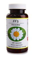 Hekma Center Pure Feverfew - Tanacetum Parthenium - 100 Capsules - a Tonic - Vegan