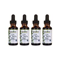 Swanson St. John's Wort Liquid Extract (Alcohol & Sugar Free) 1 fl oz Liquid 4 Pack