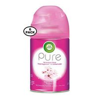 Air Wick Pure Freshmatic Refill Automatic Spray, Tropical Flowers, 6.17oz, Air Freshener (Pack of 6)