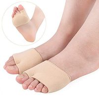 CLHCilihu Bunion Relief Sleeves Corrector,Big Toe Separator Straightener Gel Protector Foot Cushion Support for Hallux Valgus Relieve of Foot Forefoot Pain,S