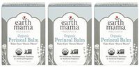Organic Perineal Balm by Earth Mama | Naturally Cooling Herbal Salve for Pregnancy and Postpartum Relief, 2-Fluid Ounce (3-Pack)