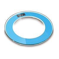 Circular Scales, Digital Bathroom Scale, High-Precision Weighing Scales, Backlit Display, 0.2-180kg CQOZ (Color : A)