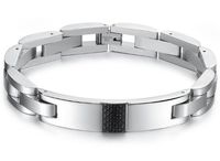 Aegean Jewelry Titanium Men's Fashion Magnetic Bracelet, Anti-fatigue and Pain-relief, with a Gift Box and a FREE Small Gift