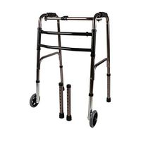 SSLW Wheel Walker Walking Frame Folding Mobility Walk Aid Elderly Disabled Transfer Assistance
