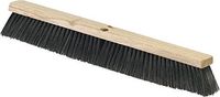 Carlisle 4507203 Flo-Pac Fine/Medium Floor Sweep, Polypropylene Bristles, 18" Length, 3" Bristle Trim, Black (Pack of 12)