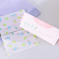 Cube Box Tissue Box Car Tissues-Facial Tissue Thickening Unscented Soft -Dry Printed Baby -Paper-Facial Tissue Thick Printed- Tissue Cleaning Paper Towel 3-layers For Home Car 19x13.5cm