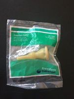3 Pack -Coloplast Freedom Cath, 31mm Intermediate, Self-Adhering Male External Condom Catheter Soft Latex #8205/8235
