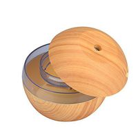 Huaa Ultrasonic Aroma Humidifier with Color Changing Led,Air Aroma Essential Oil Diffuser LED Ultrasonic Aroma Aromatherapy Humidifier,Essential Oil Diffuser for Car,Khaki,Free Size