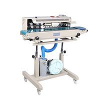 Automatic Inflating Film Sealing Machine 12mm Width Cellophane Bags Sealer 0-12 m/min (220V)