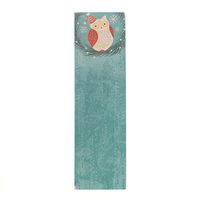 Christmas Evergreen OWL Note PAD Paper Magnetic Johanna Parker 29337