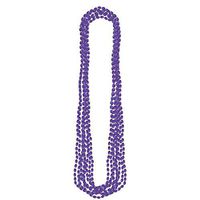 Amscan Metallic Bead Necklace, Party Accessory, Purple