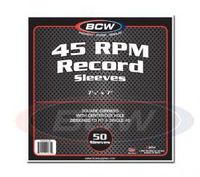 BCW (50 Brand Record White Paper Inner Sleeves