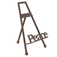 Grasslands Road Holiday Message Plate Holder Peace