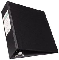 Avery Mini Durable Binder for 5.5 x 8.5 Inch Pages, 2-Inch Round Ring, Black, 1 Binder (27554)