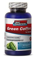 Green Coffee Beans Supplement - Green Coffee Cleanse 400mg - Support Healthy Digestive Function and Weight Management with Green Coffee Cleanse (1 Bottle 60 Capsules)