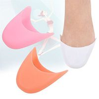 COJOY Toe Sleeve Metatarsal Pads Gel Toe Caps Soft Ballet Point Bunion Corrector Gel Toe Separator for Hammer Toe Forefoot Cushion Pad Silicone Toe Straightener Spacer Hallux Valgus for Men and Women