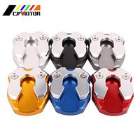 Frames & Fittings Motorcycle Foot Side Stand Extension Pad for Yamaha Nmax155 N-MAX155 2015 2016 2017 2018 15 16 17 18 - (Color: Red)