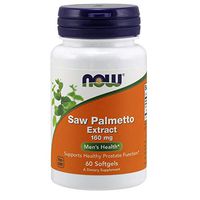 NOW Supplements, Saw Palmetto Extract (Serenoa repens) 160 mg, Men's Health*, 60 Softgels
