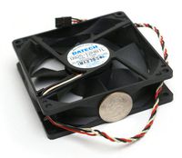 Genuine DELL PC Case Cooling Fan For Dimension 2400, 3000, 4600, Optiplex 170L Tower. Part/Model Numbers: F1588 0925-12HBTL 3610KL-04W-B66 AFB0912VH TA350DC M35172-57 F0995