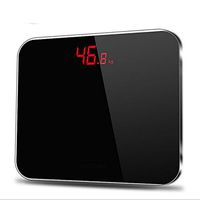 Electronic Bathroom Scales, Body Fat Analyser, 8 User Memories, Daily Calorie Needs, Athlete Mode, Automatic On/Off, Ultra-Slim Technology, 180 Kg