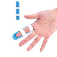 Finger Splint, Aluminium Malleable Support Brace Deformation Correction Straps Sutable for Both Right and Left Fingers Relieve Pain Finger Tendon Pain Relief(S)
