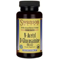 Swanson N-Acetyl D-Glucosamine (N-A-G) 750 Milligrams 60 Veg Capsules