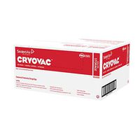 CRYOVAC Resealable Double Zipper Gallon Storage Bags - Professional Pack (250 Count)